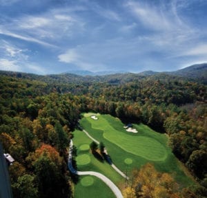 private mountain golf course